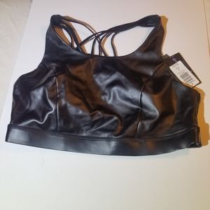 A SPORTSBRABLK COATED STRPY BK